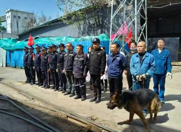 山西阳泉市公安局组织开展民爆物品应急处突演练