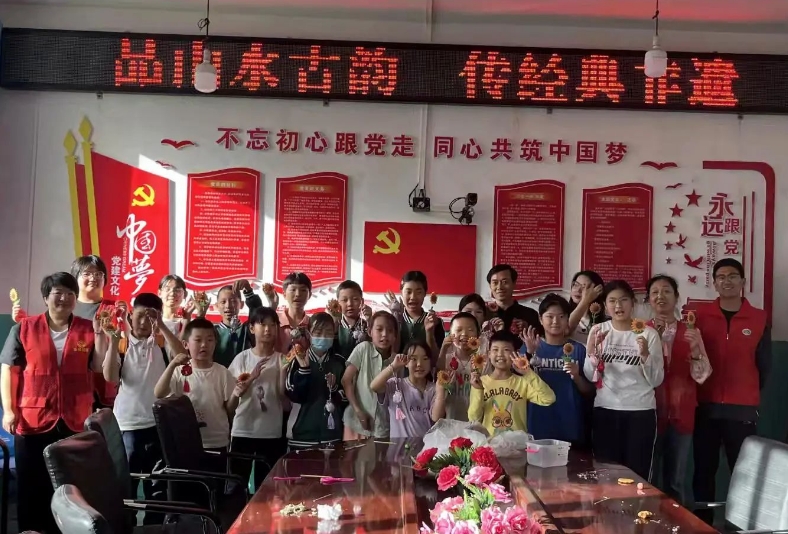 “品山水古韵   传经典非遗”非遗进校园端午节主题活动走进太原娄烦县米峪镇乡中心