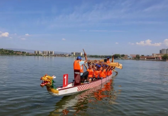 龙舟竞渡，长治沁县公安“警”添色彩！
