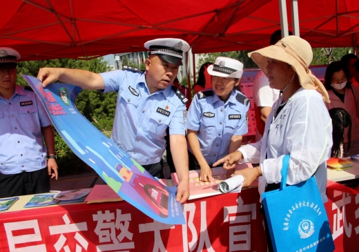 长治武乡公安积极开展“安全生产月”主题活动