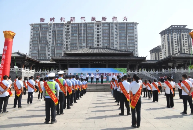 长治黎城县举办“6·26”国际禁毒日宣传活动