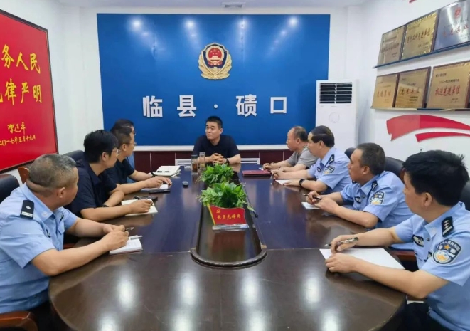 吕梁临县：郭泽鹏同志带队深入碛口调研综合行政执法、交通安全、派出所建设工作