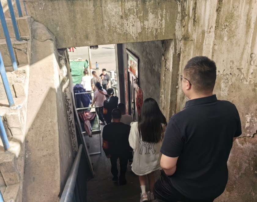 太原古交市桃园街道桃园路社区开展防汛应急演练活动