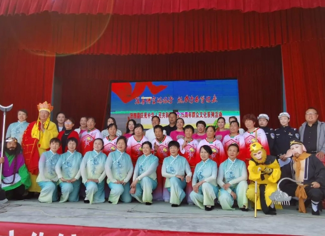 临汾公安交警支队交通安全文化主题宣传活动走进汾西县团柏乡