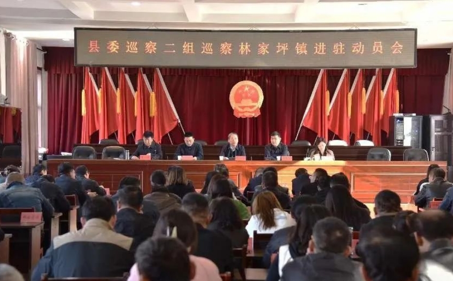 吕梁临县县委巡察二组巡察林家坪镇党委进驻动员会召开