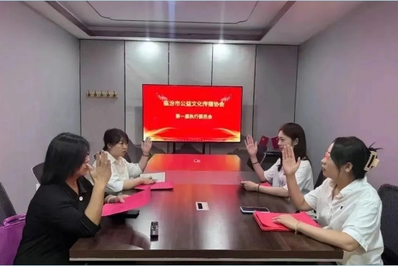 临汾市公益文化传播协会妇委会成立