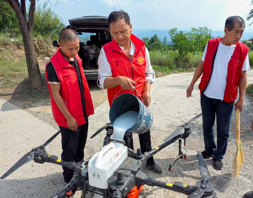 太原古交：“天网+地网”织就丰收防护墙