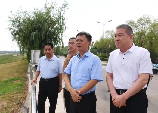 临汾：王延峰在洪洞县检查“七下八上”防汛关键期汾河防汛备汛工作