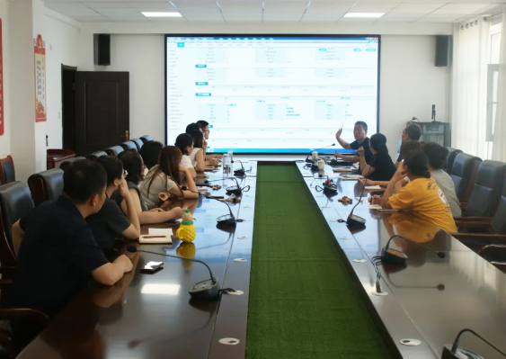 忻州中院点对点对神池法院进行技术指导