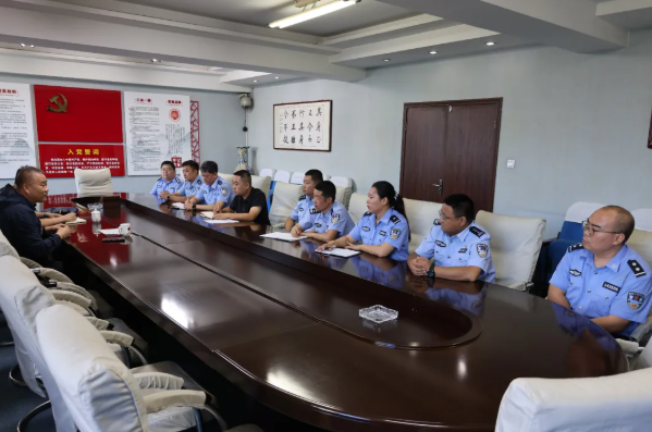 吕梁孝义市人民法院司法警察大队召开警务安全工作会议