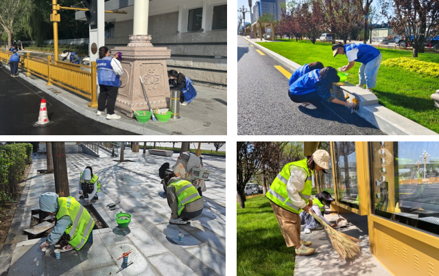 一抹“市政蓝”  擦出迎泽大街新容颜——太原迎泽大街（西段）地下管网更新改造工程
