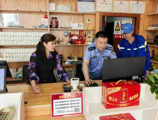 吕梁临县公安局开展重点目标单位督导检查