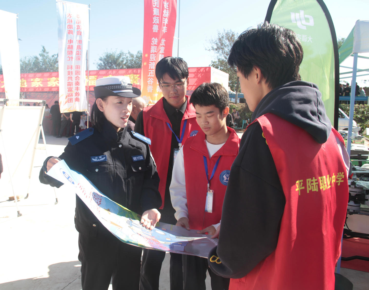 交规宣传进农村，守护村民出行路——运城平陆县开展“大排查、大整治、大宣传”百日行