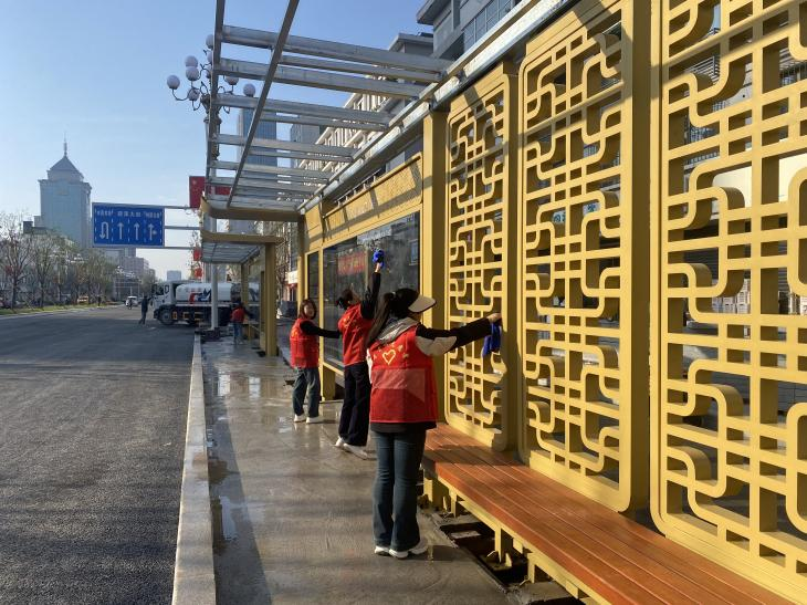 管网改造添助力，志愿服务靓市容——太原市政集团四公司开展志愿者服务活动为“太马”