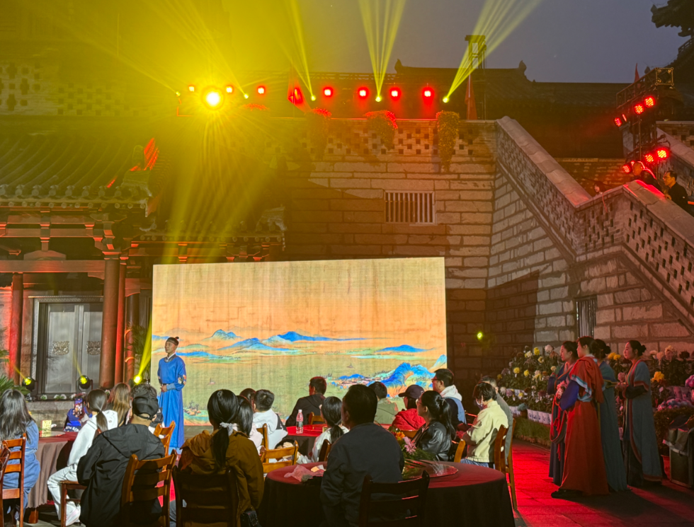 2025黄河流域九省联动中秋赏月活动在晋文公艺术博物馆正式拉开帷幕