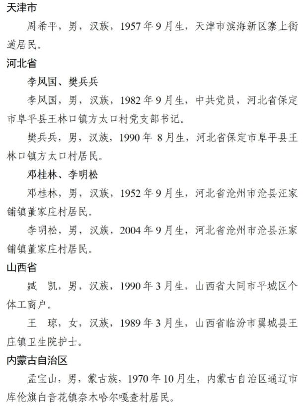 点赞！临汾1位巾帼勇士上榜