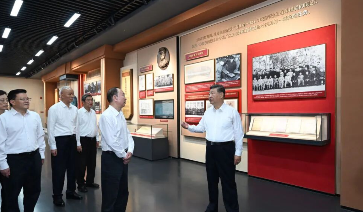 习近平在广东省梅州市考察调研