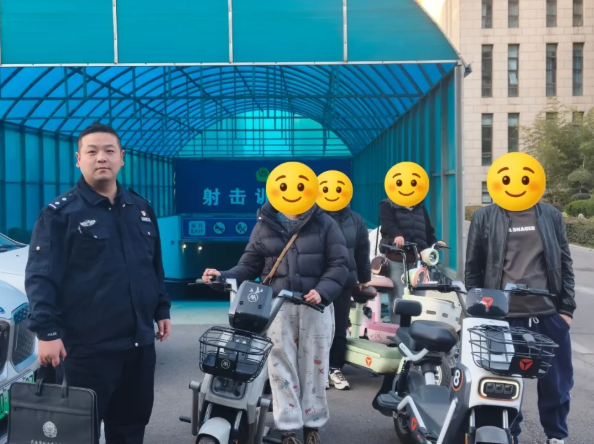 失而复得！长治上党警方集中返还被盗电动车