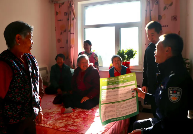 大同天镇公安：志愿服务暖民心  安全守护伴我行