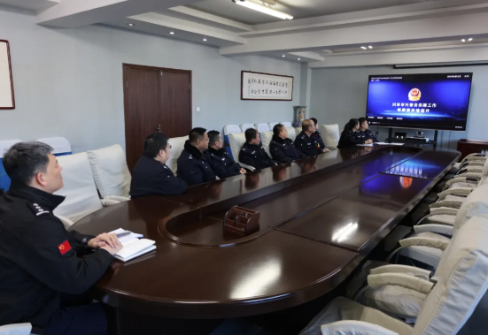 锻造法警铁军：吕梁孝义市法院司法警察大队召开警务工作会议