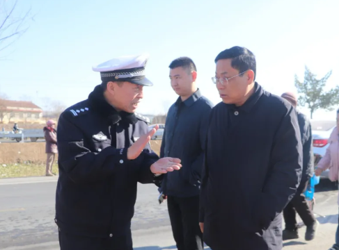 运城夏县：薛军峰督导检查古会道路交通安全管理工作