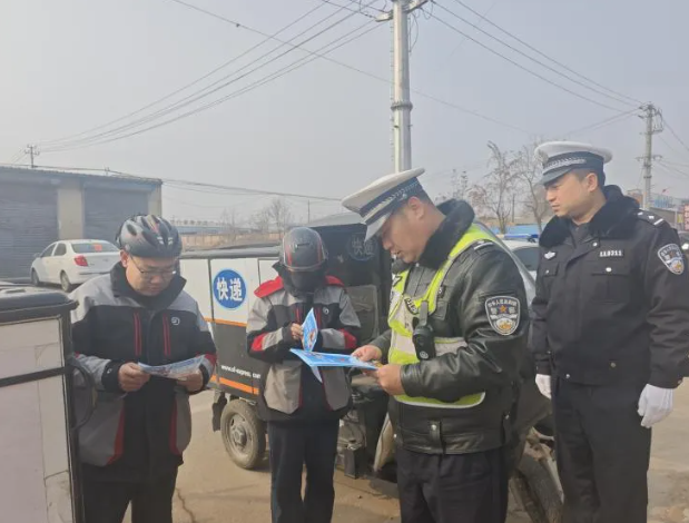 吕梁文水：警企联动筑防线  护航快递行业复工复产