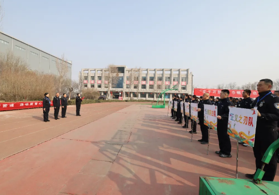 悦动警营绽芳华，巾帼逐梦向未来——吕梁孝义市公安局举办“踏春